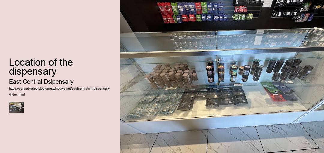 Location of the dispensary