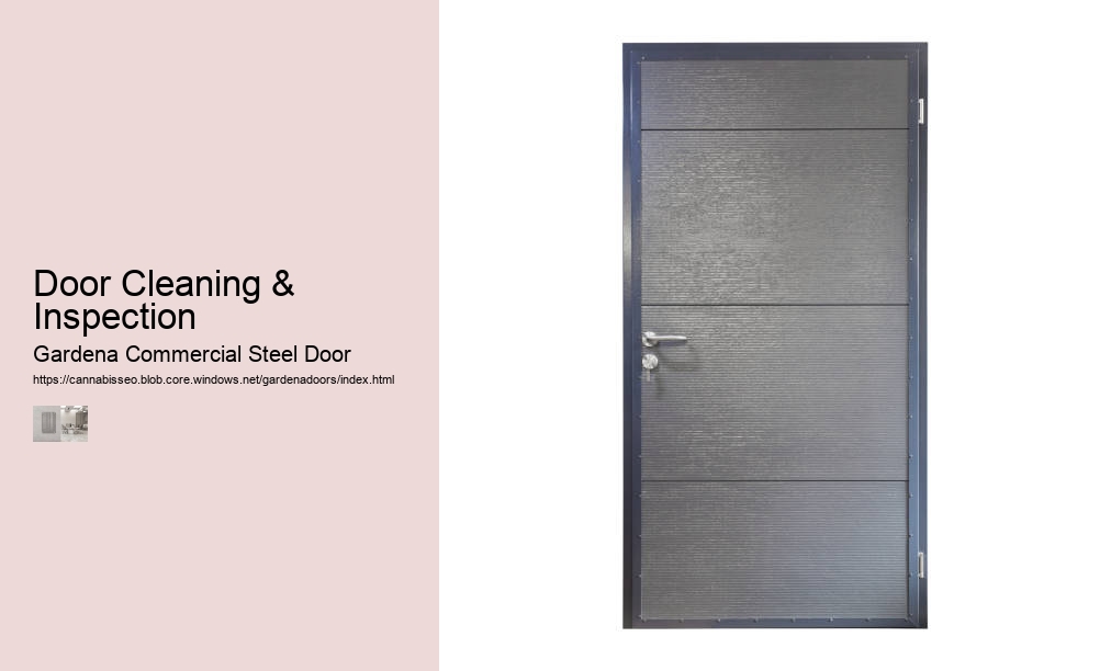 Door Cleaning & Inspection