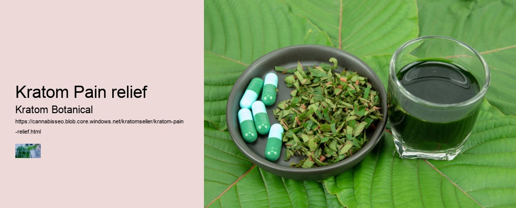Kratom Pain relief