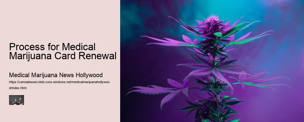 Process for Medical Marijuana Card Renewal  