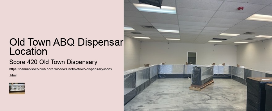 Old Town ABQ Dispensary Location