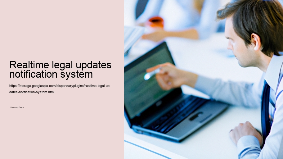 Realtime legal updates notification system