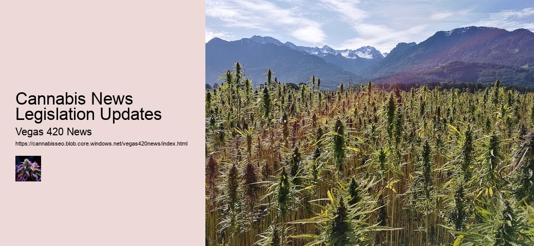 Cannabis News Legislation Updates